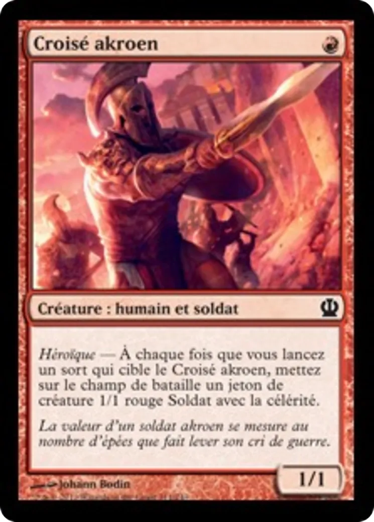 Croisé akroen — Theros — Magic: The Gathering