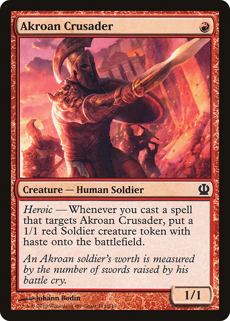Croisé akroen — Theros — Magic: The Gathering