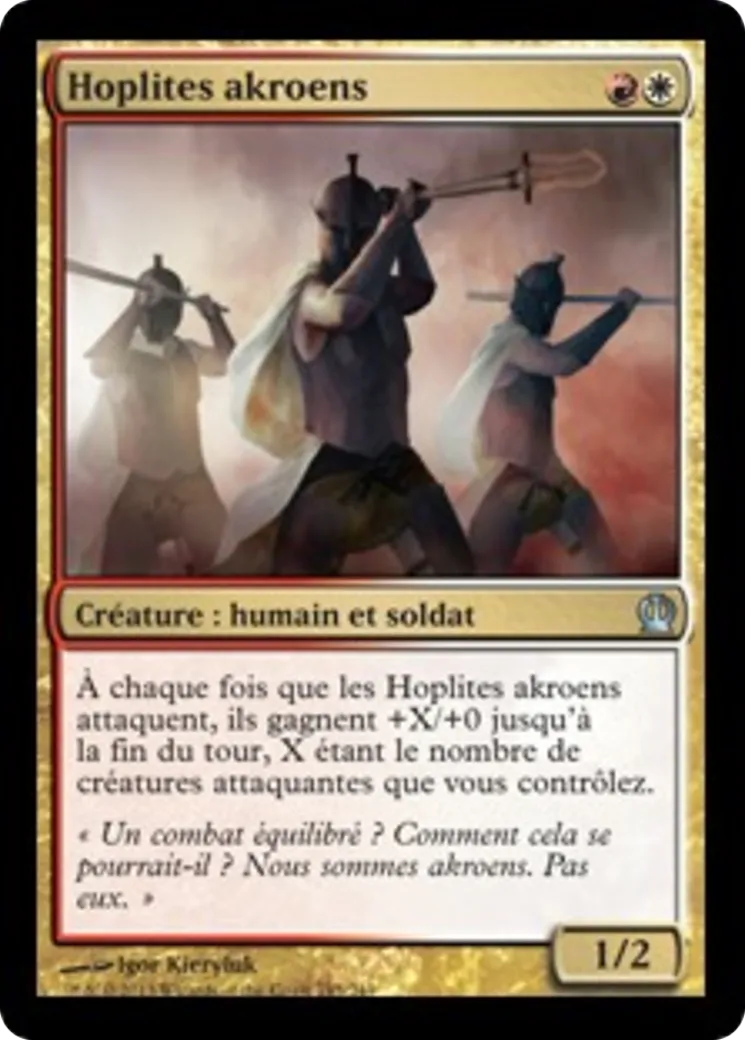 Hoplites akroens — Theros — Magic: The Gathering