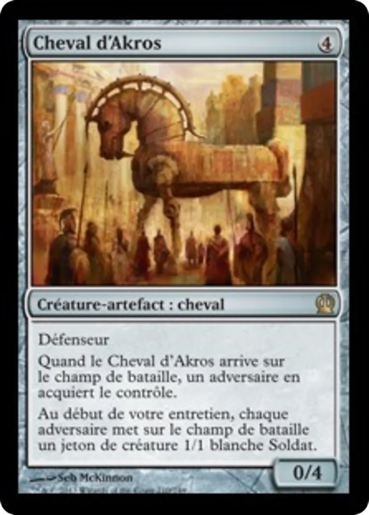 Cheval d'Akros — Theros — Magic: The Gathering