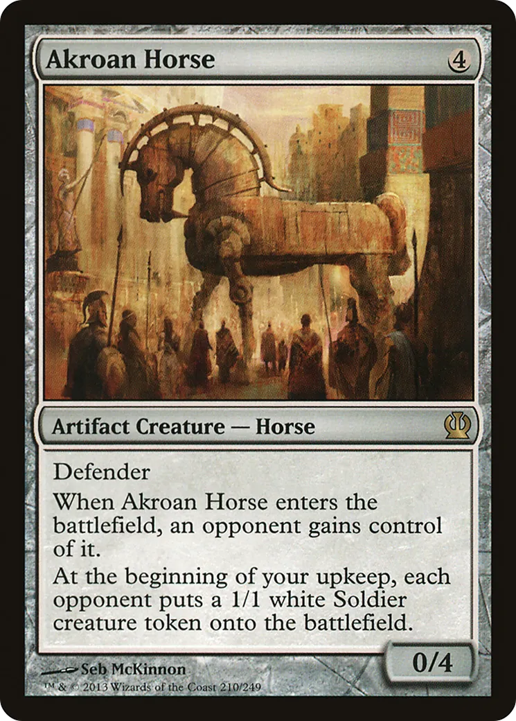 Akroan Horse — Theros — Magic: The Gathering
