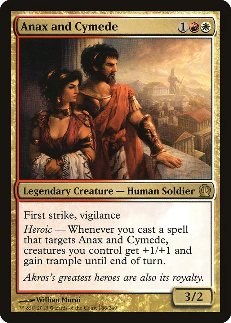 Anax et Cymède — Theros — Magic: The Gathering