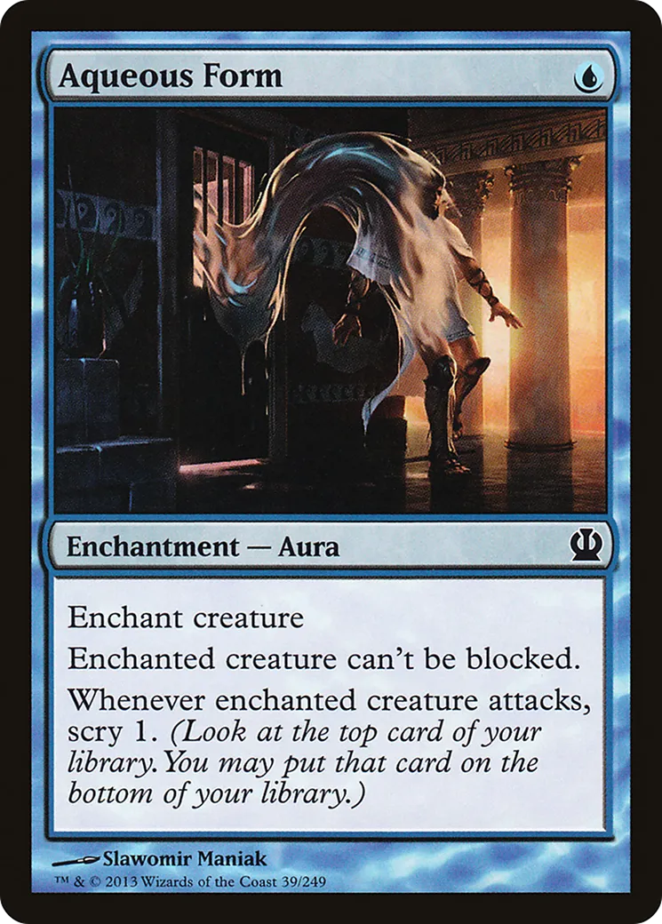 Forme aqueuse — Theros — Magic: The Gathering