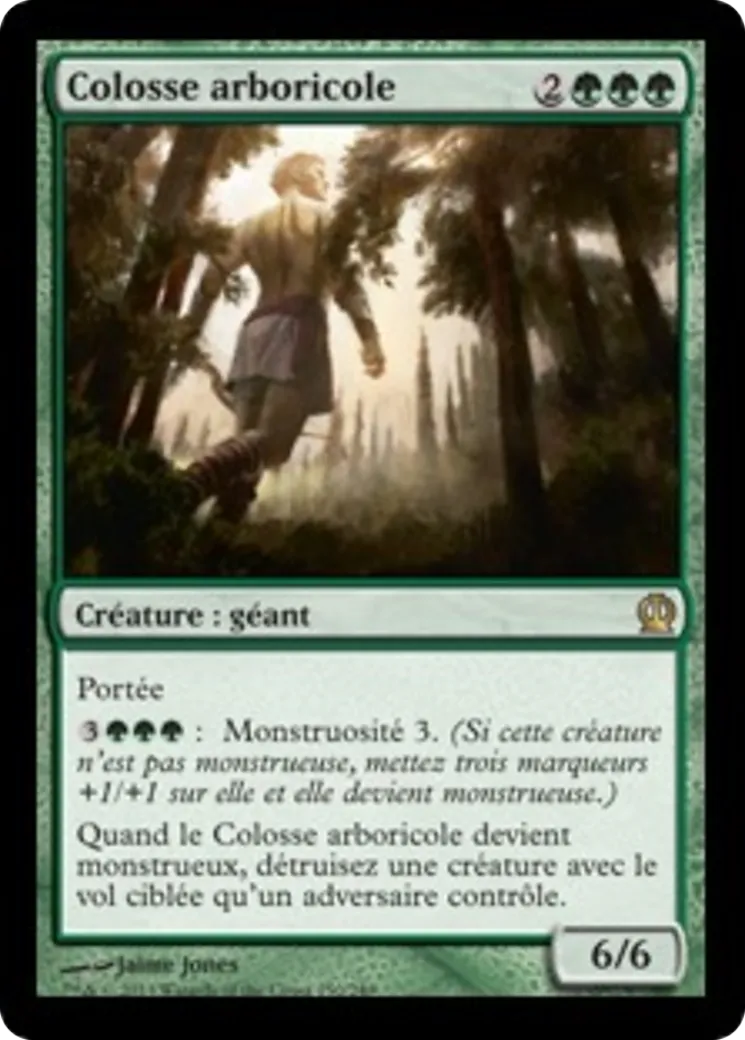 Colosse arboricole — Theros — Magic: The Gathering