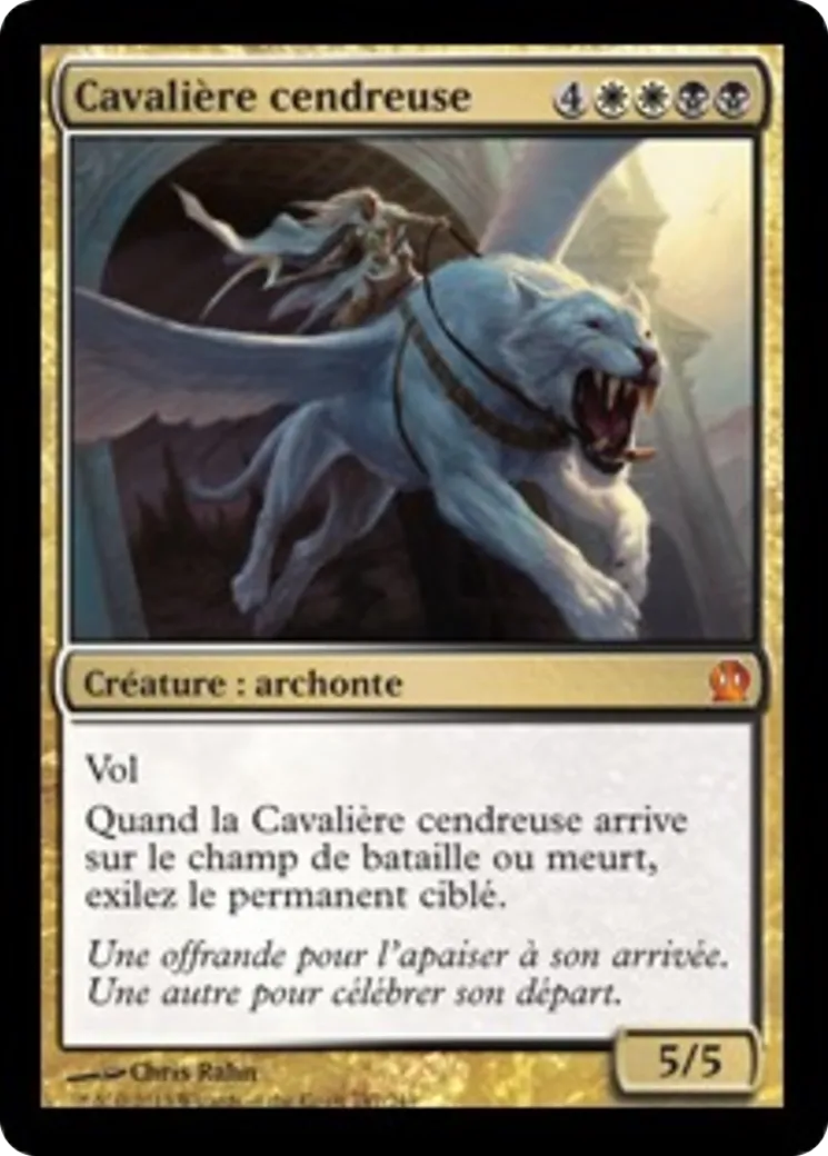 Cavalière cendreuse — Theros — Magic: The Gathering