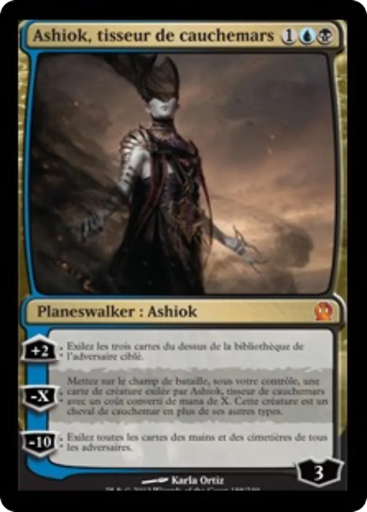 Ashiok, tisseur de cauchemars — Theros — Magic: The Gathering