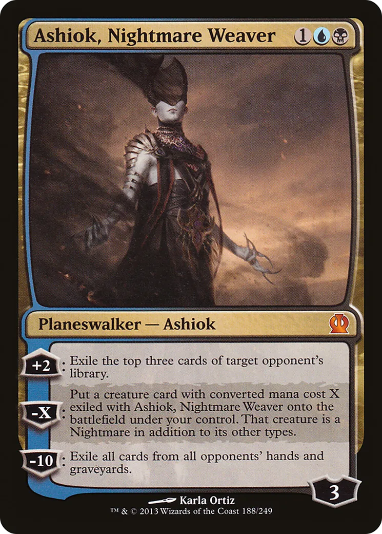 Ashiok, tisseur de cauchemars — Theros — Magic: The Gathering