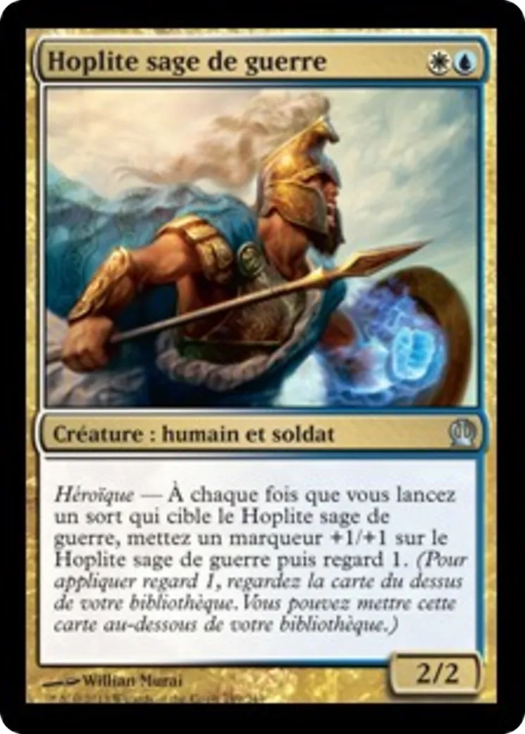 Hoplite sage de guerre — Theros — Magic: The Gathering