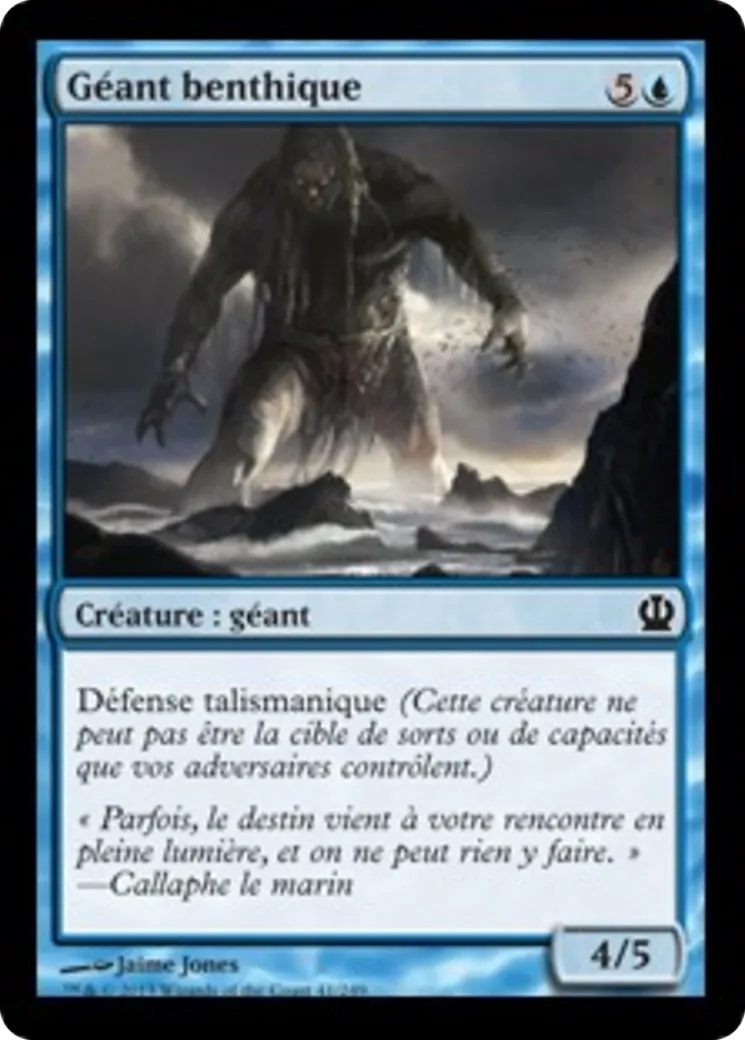 Géant benthique — Theros — Magic: The Gathering