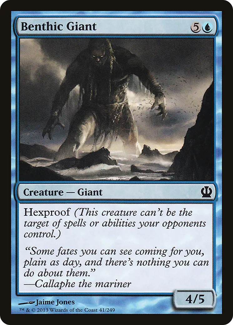 Géant benthique — Theros — Magic: The Gathering