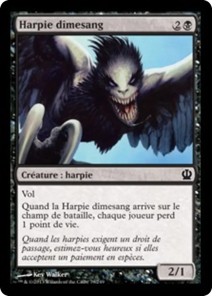 Harpie dîmesang — Theros — Magic: The Gathering