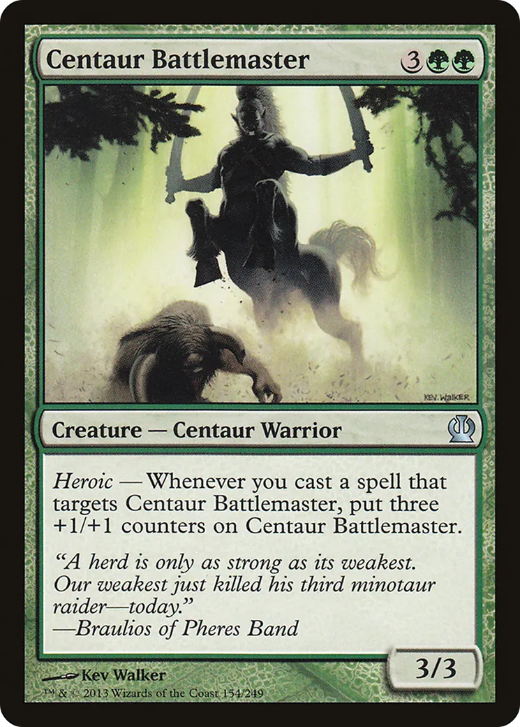 Centaur Battlemaster — Theros — Magic: The Gathering