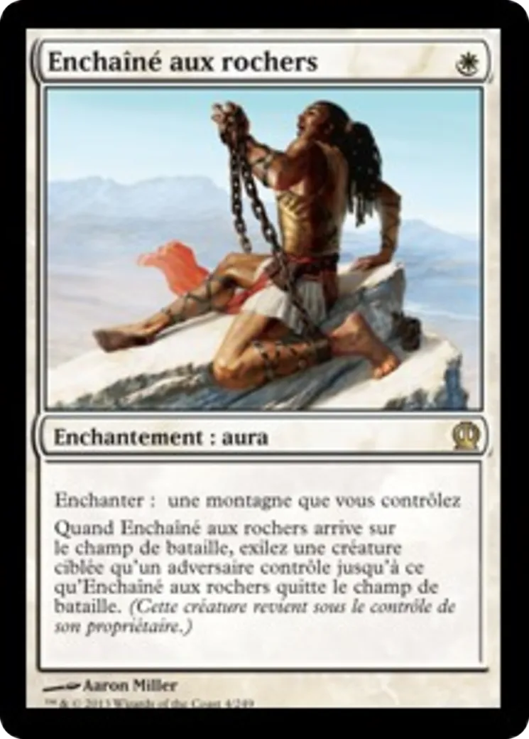 Enchaîné aux rochers — Theros — Magic: The Gathering