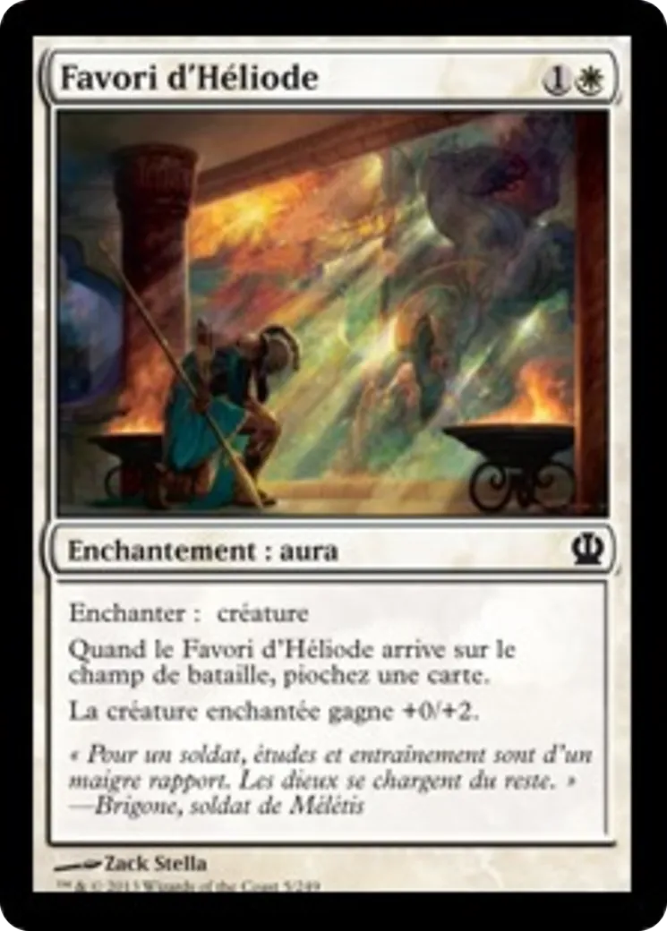 Favori d'Héliode — Theros — Magic: The Gathering