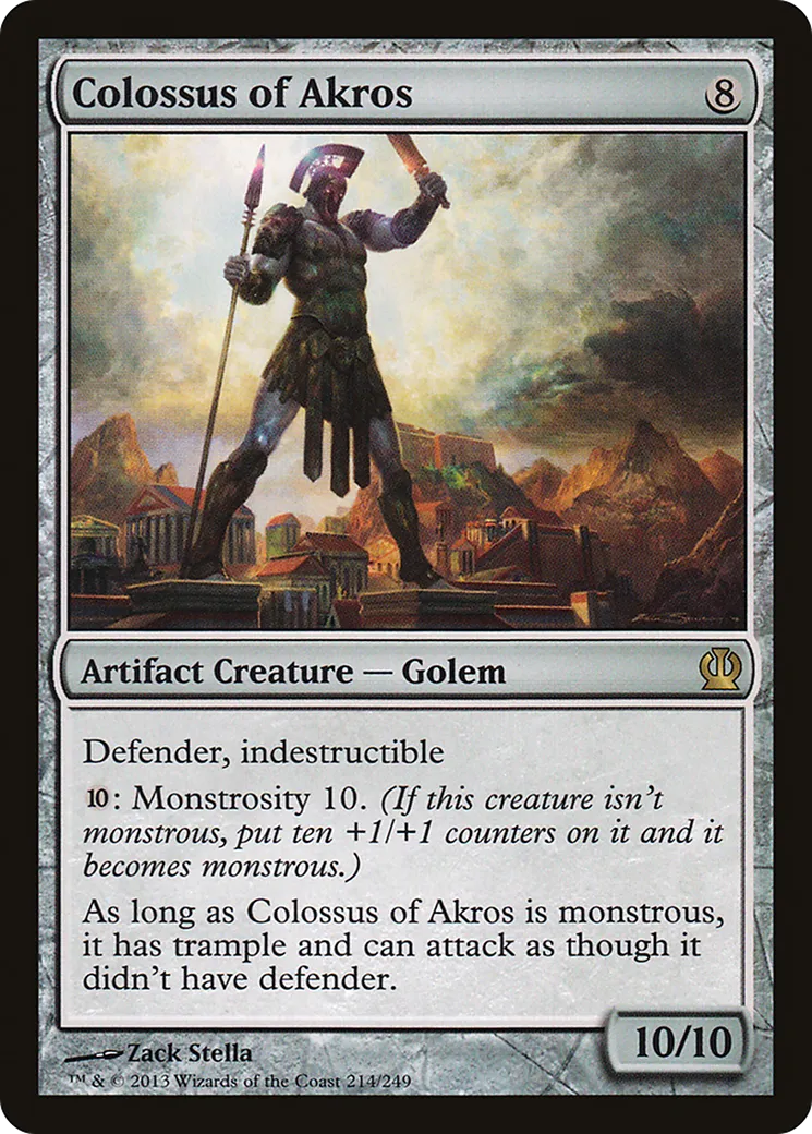 Colosse d'Akros — Theros — Magic: The Gathering