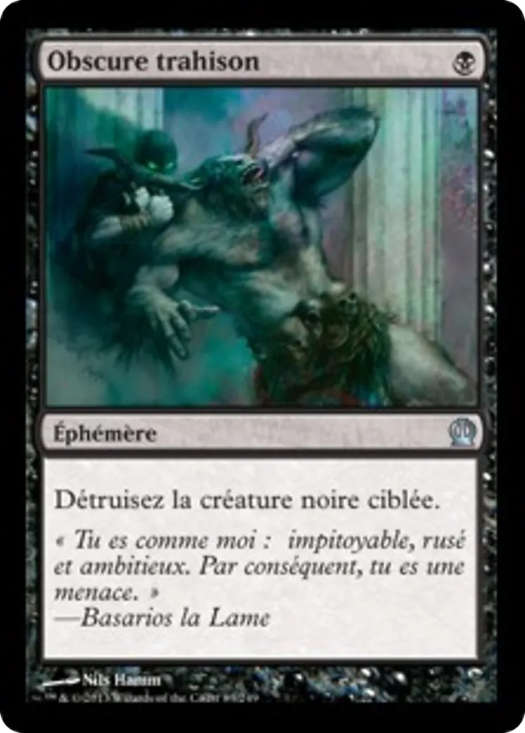 Obscure trahison — Theros — Magic: The Gathering