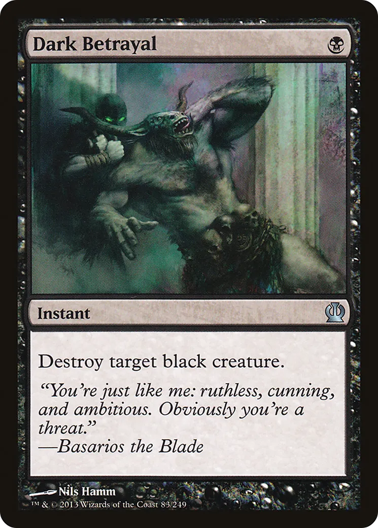 Obscure trahison — Theros — Magic: The Gathering