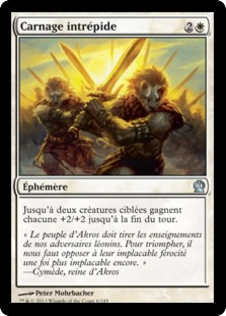 Carnage intrépide — Theros — Magic: The Gathering