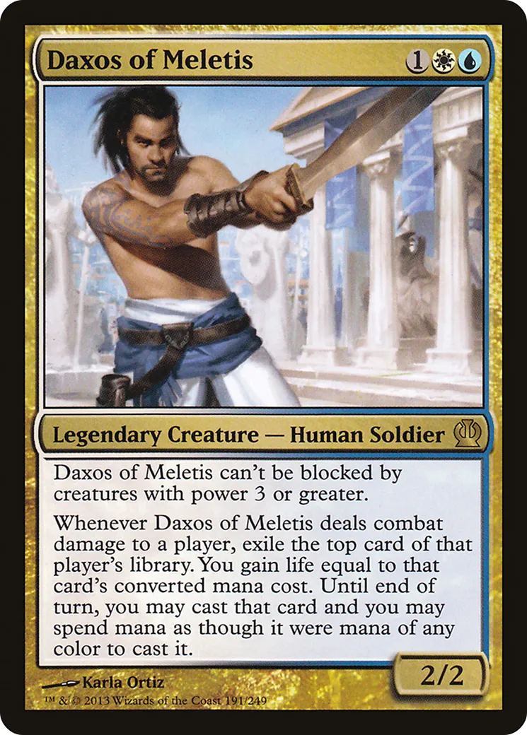 Daxos de Mélétis — Theros — Magic: The Gathering