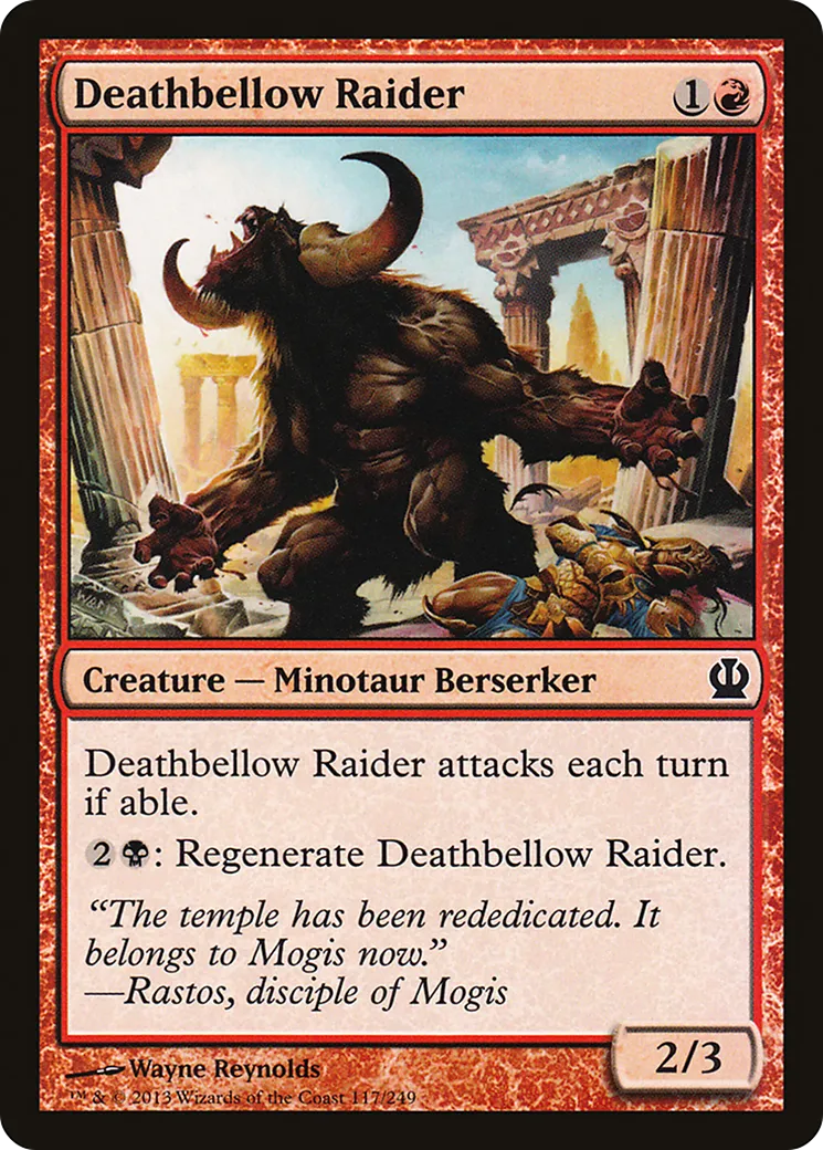 Deathbellow Raider — Theros — Magic: The Gathering