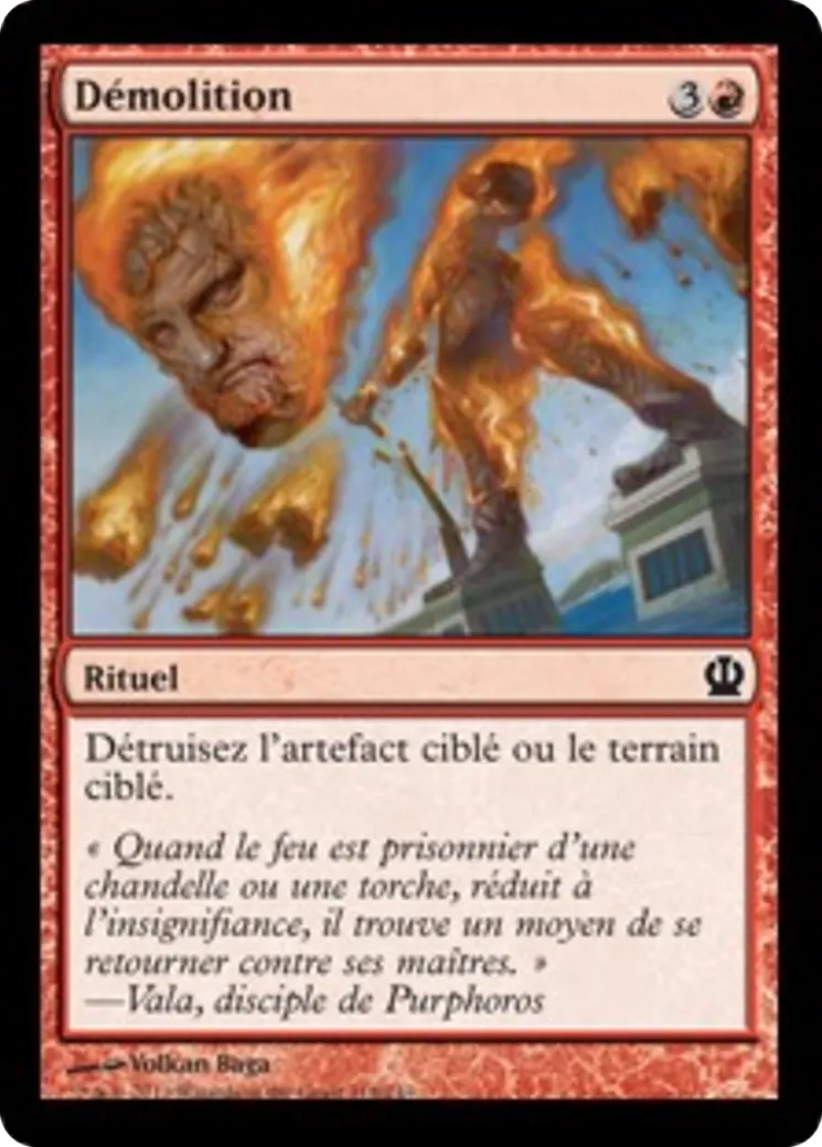 Démolition — Theros — Magic: The Gathering