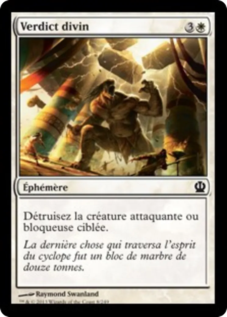 Verdict divin — Theros — Magic: The Gathering