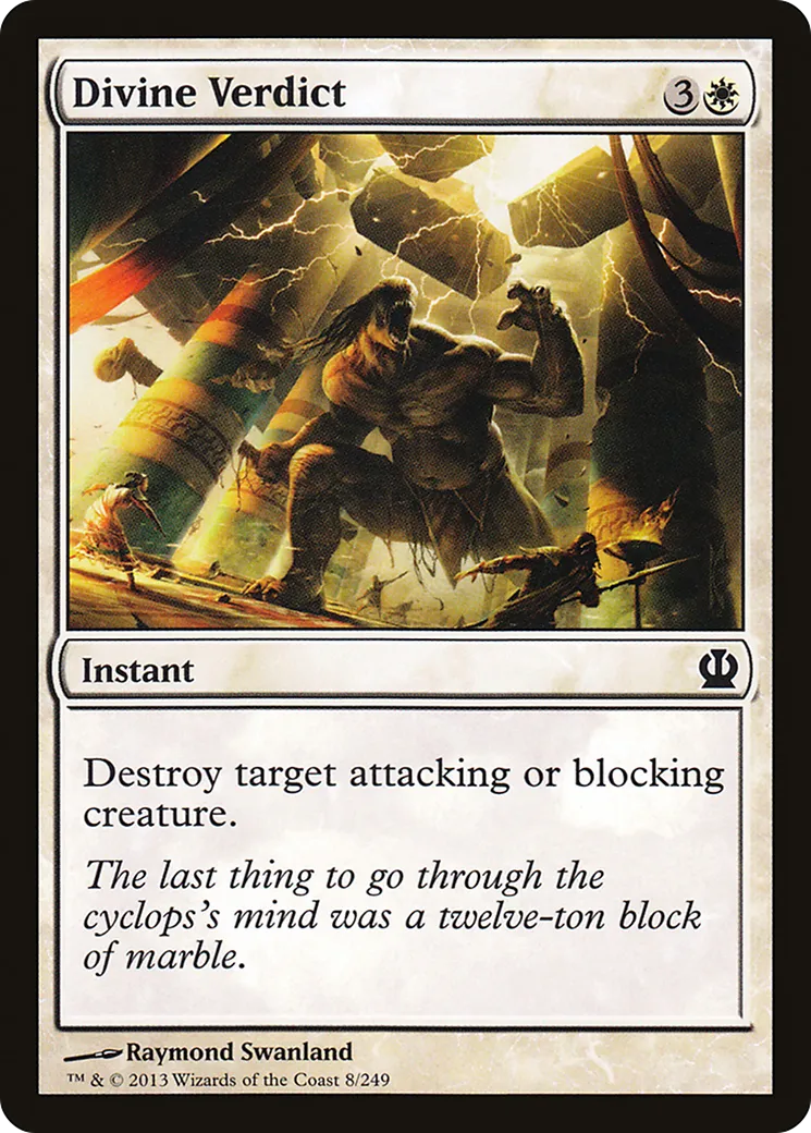 Divine Verdict — Theros — Magic: The Gathering