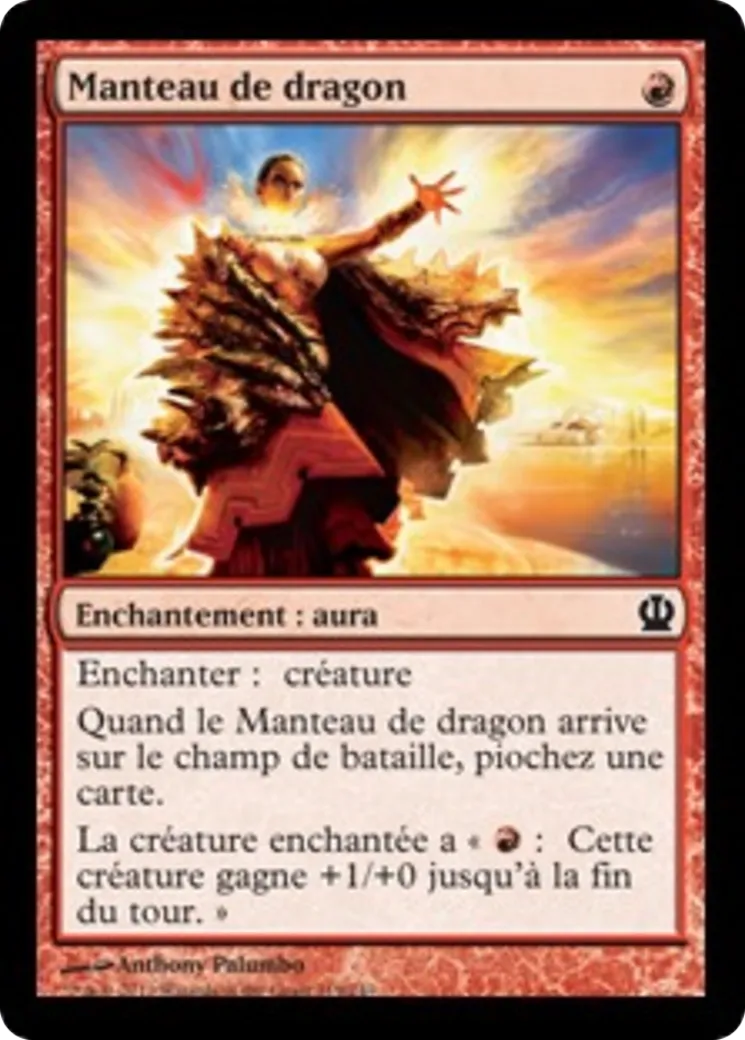 Manteau de dragon — Theros — Magic: The Gathering