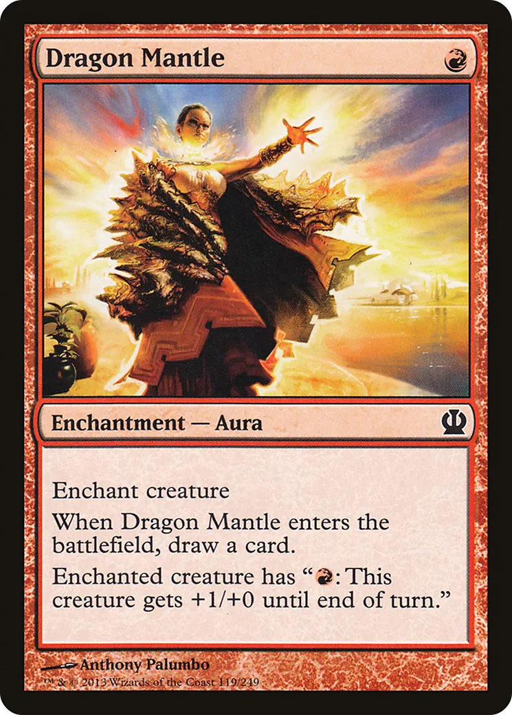 Dragon Mantle — Theros — Magic: The Gathering