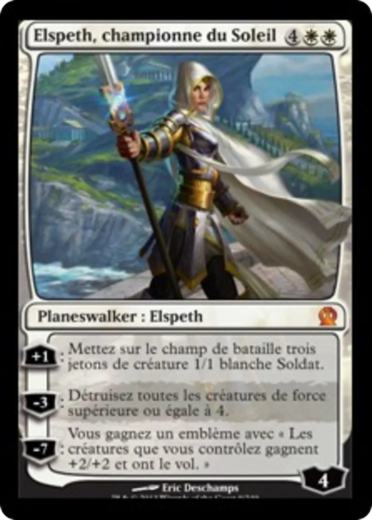 Elspeth, championne du Soleil — Theros — Magic: The Gathering