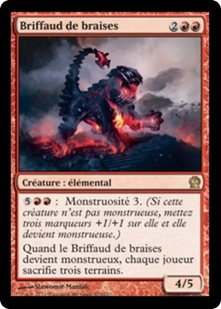 Briffaud de braises — Theros — Magic: The Gathering