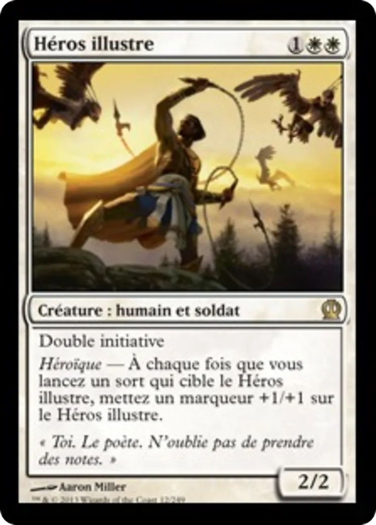 Héros illustre — Theros — Magic: The Gathering