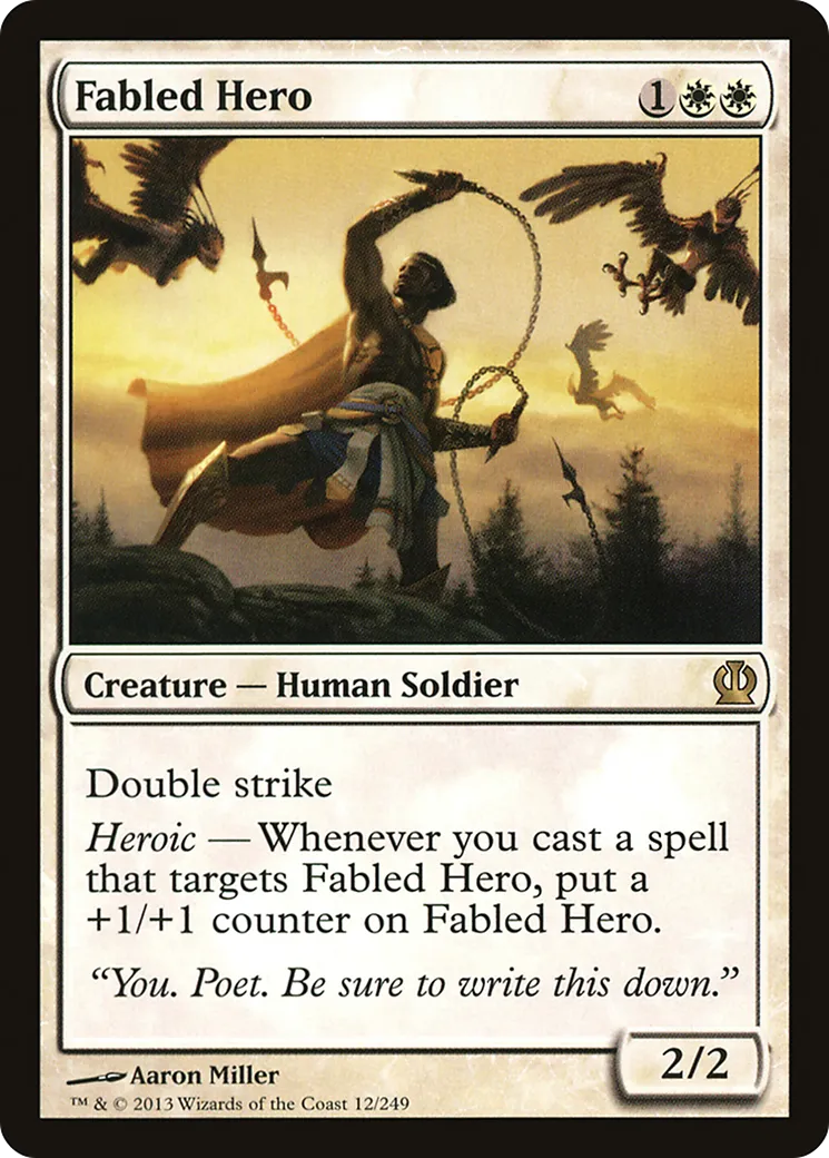 Héros illustre — Theros — Magic: The Gathering