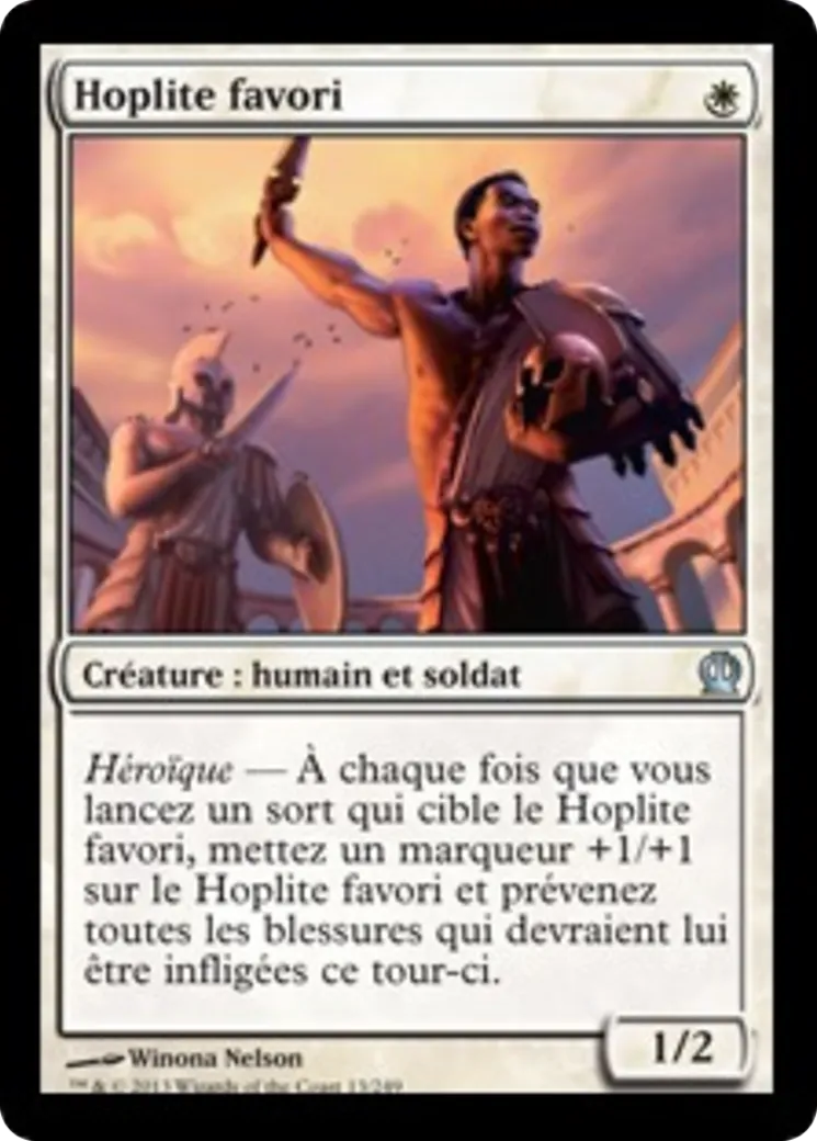 Hoplite favori — Theros — Magic: The Gathering
