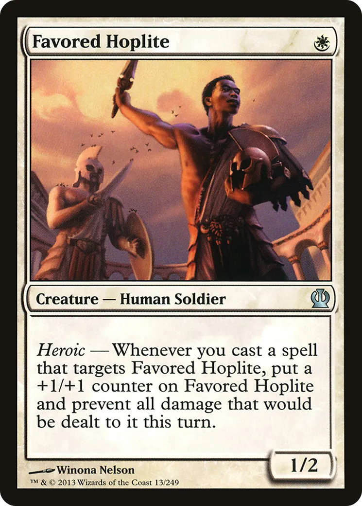 Hoplite favori — Theros — Magic: The Gathering