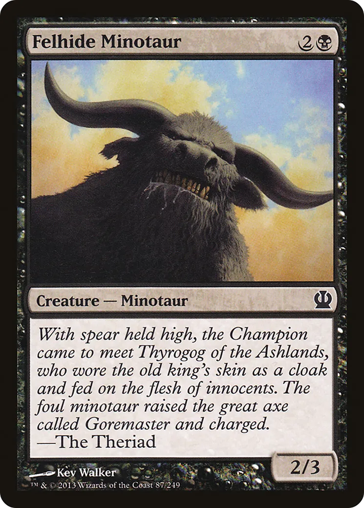 Minotaure Fangepeau — Theros — Magic: The Gathering