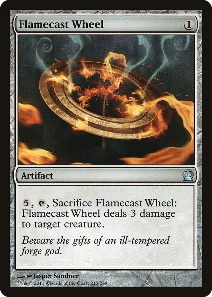 Flamecast Wheel — Theros — Magic: The Gathering