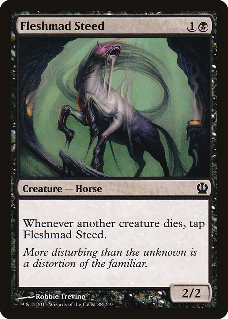 Destrier carnerage — Theros — Magic: The Gathering
