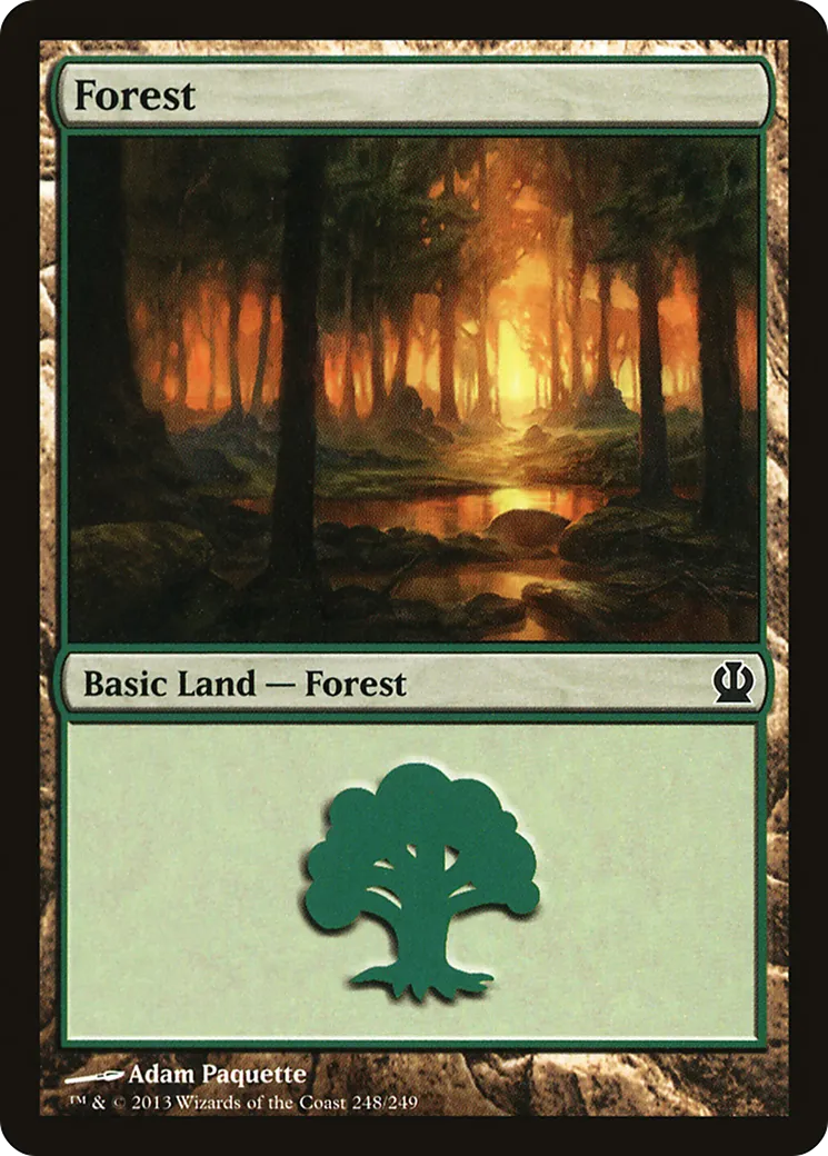 Forêt — Theros — Magic: The Gathering