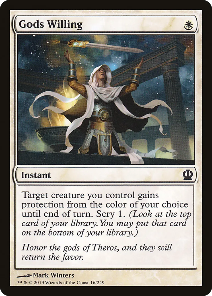 Gods Willing — Theros — Magic: The Gathering