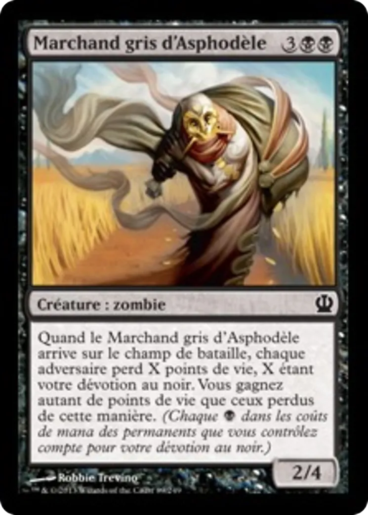 Marchand gris d'Asphodèle — Theros — Magic: The Gathering