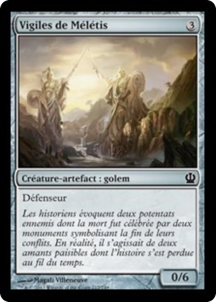 Vigiles de Mélétis — Theros — Magic: The Gathering