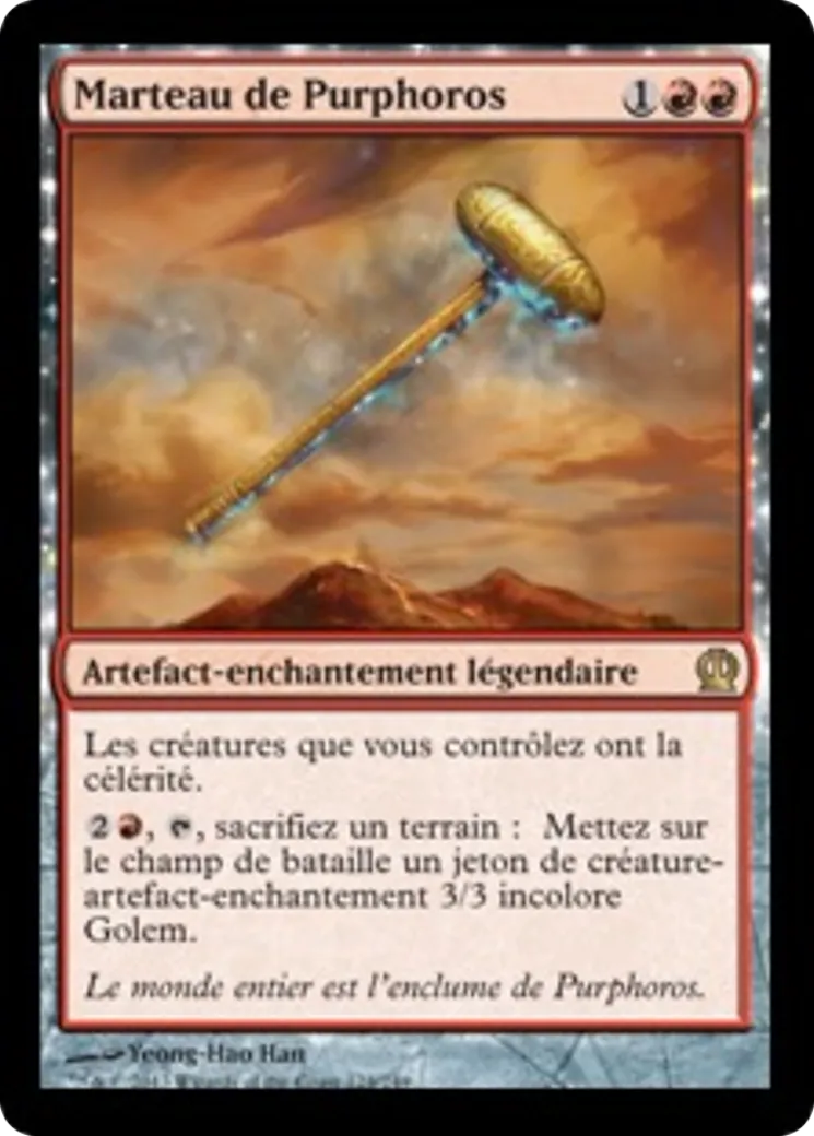 Marteau de Purphoros — Theros — Magic: The Gathering