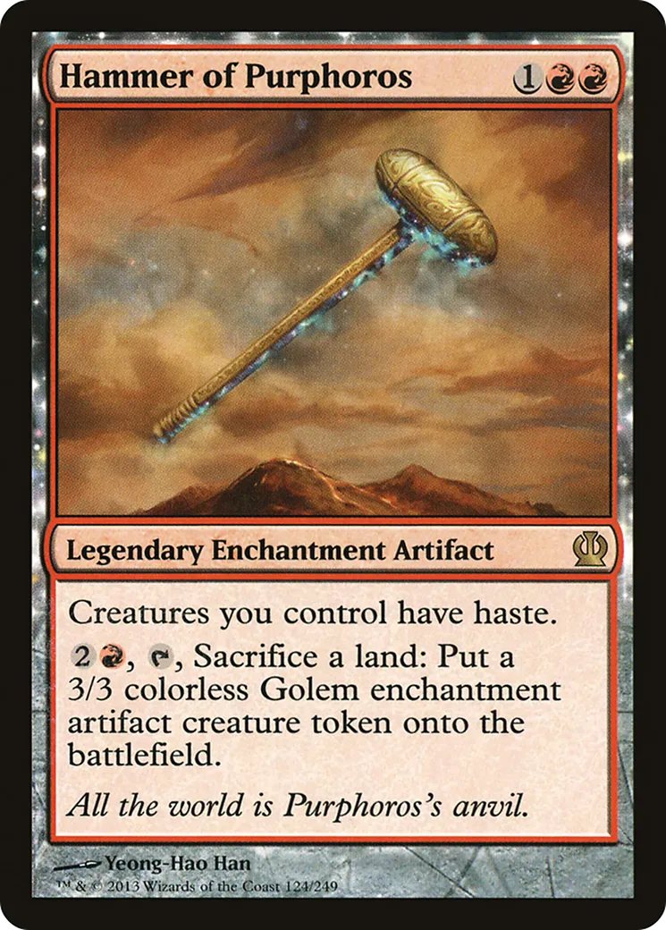 Hammer of Purphoros — Theros — Magic: The Gathering