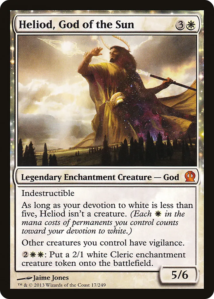 Héliode, dieu du Soleil — Theros — Magic: The Gathering