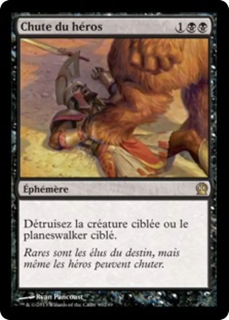Chute du héros — Theros — Magic: The Gathering