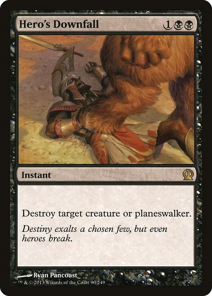 Chute du héros — Theros — Magic: The Gathering