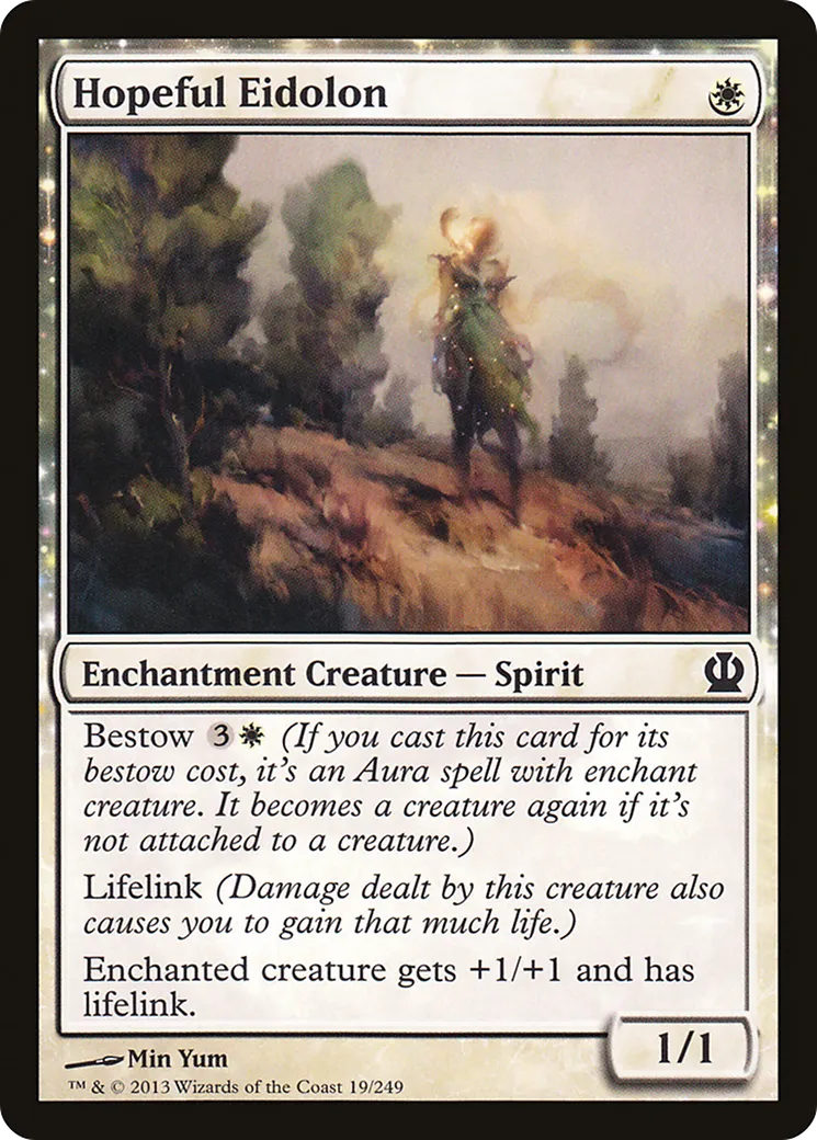 Hopeful Eidolon — Theros — Magic: The Gathering