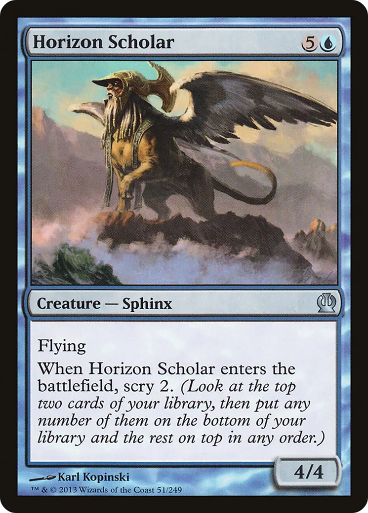 Horizon Scholar — Theros — Magic: The Gathering