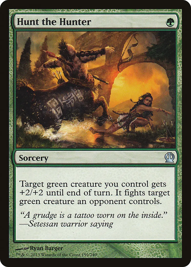 Chasse au chasseur — Theros — Magic: The Gathering